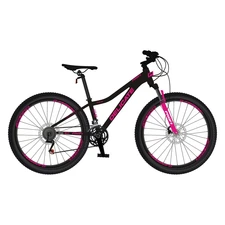 Велосипед Prof1 Delicate 26 д. DL-2603 черно-розовый стальная рама